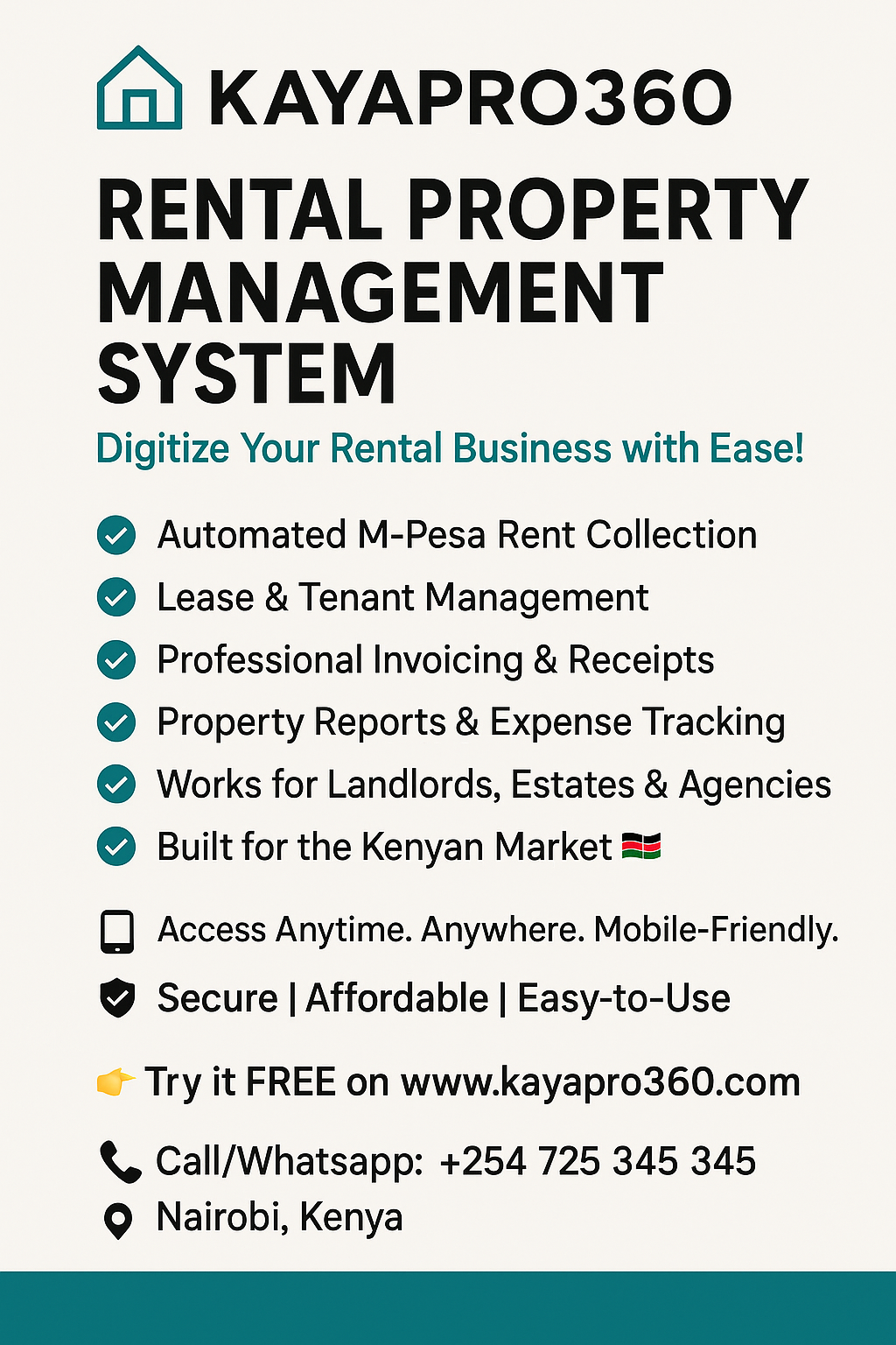 Rental Property Management System